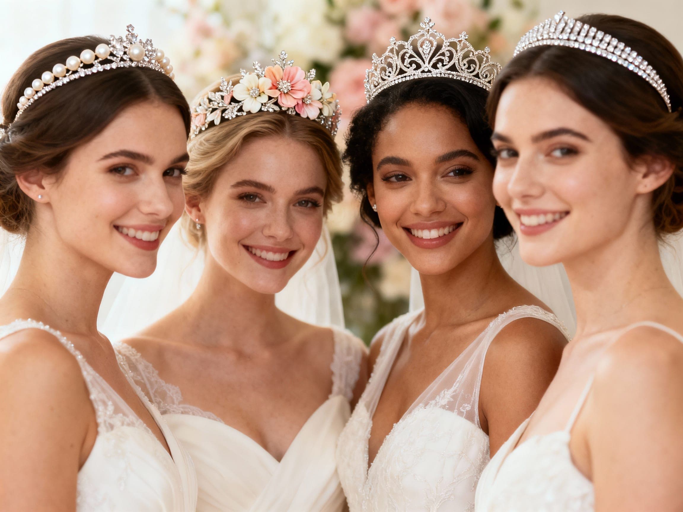 The Crown Jewel of Your Wedding Day: Bridal Tiaras & Perfect Hair