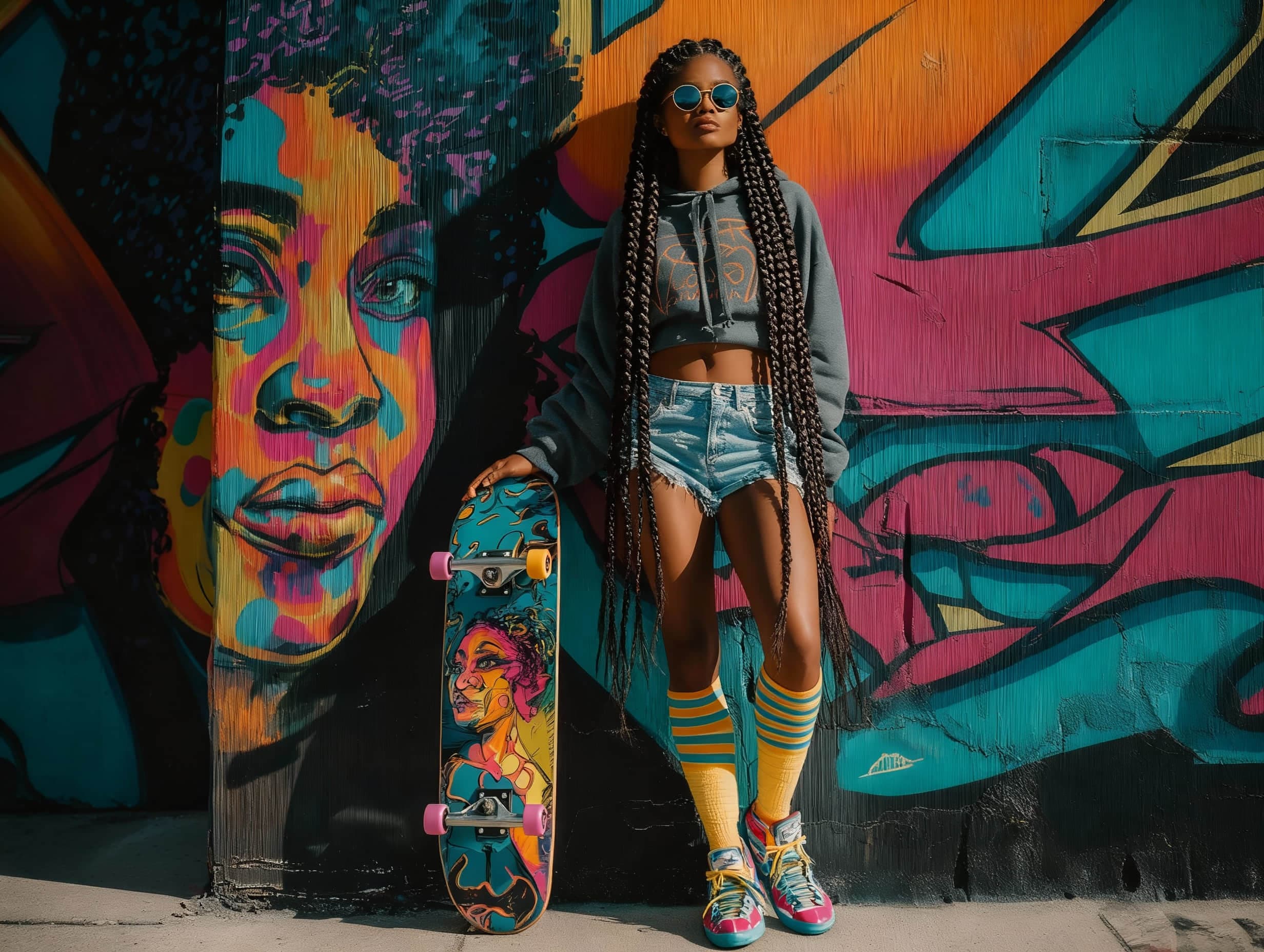 Instant style and color swap