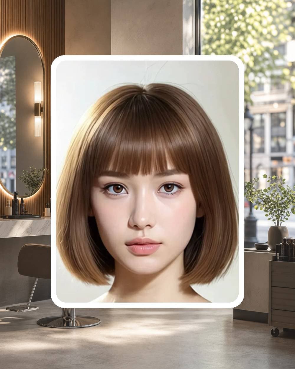 단발 컷 thumbnail 2
