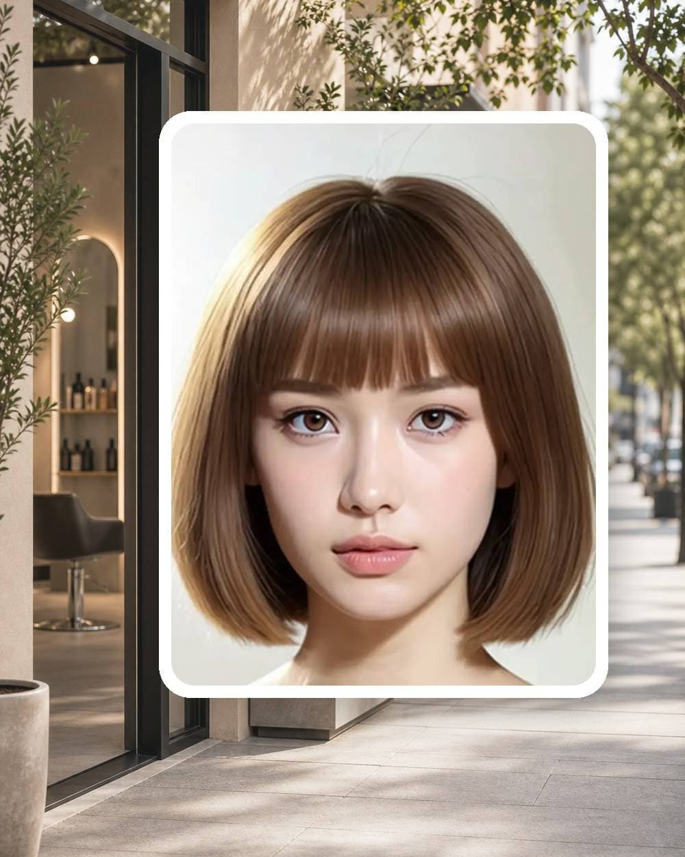 단발 컷 thumbnail 3