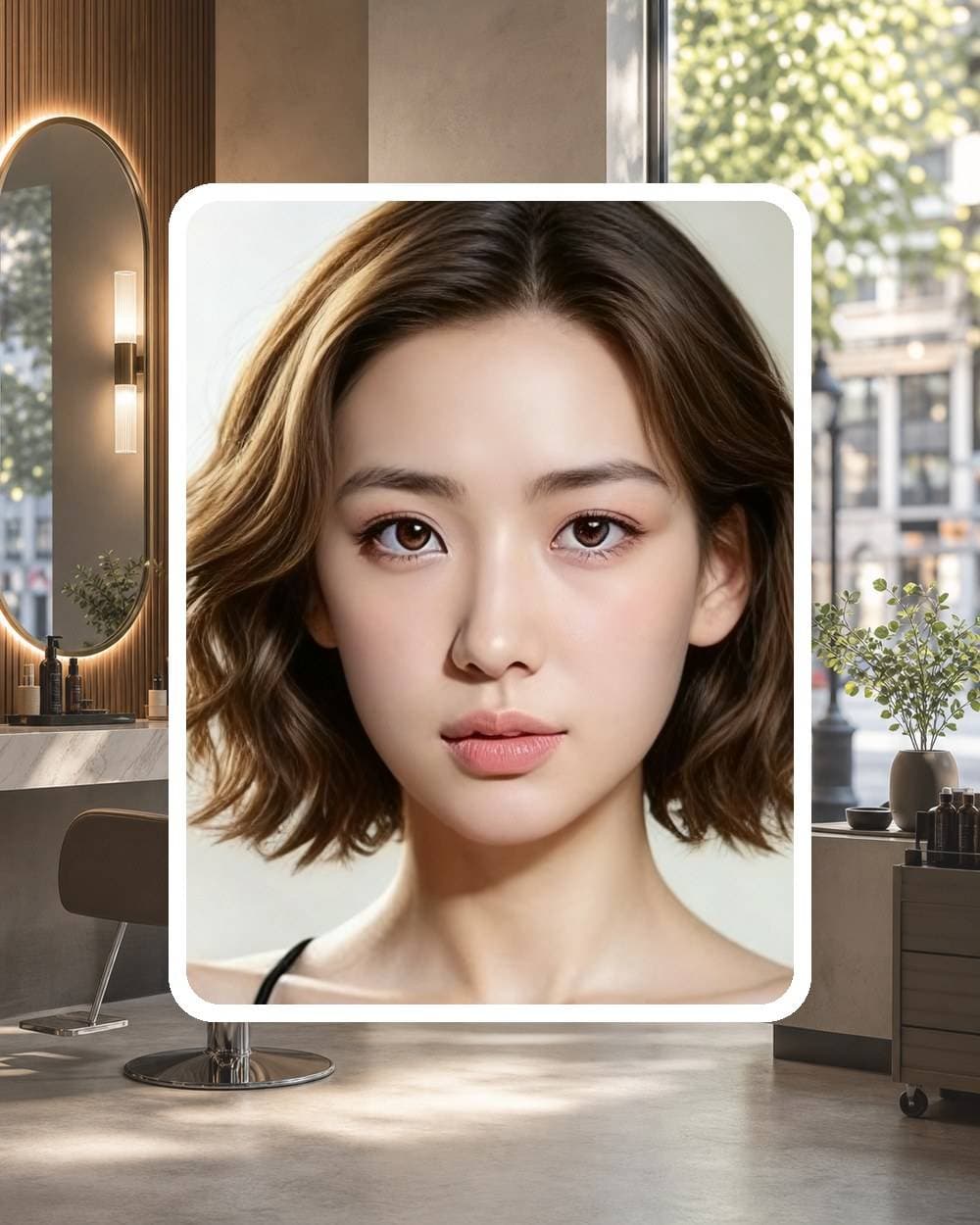 긴 곱슬 thumbnail 2