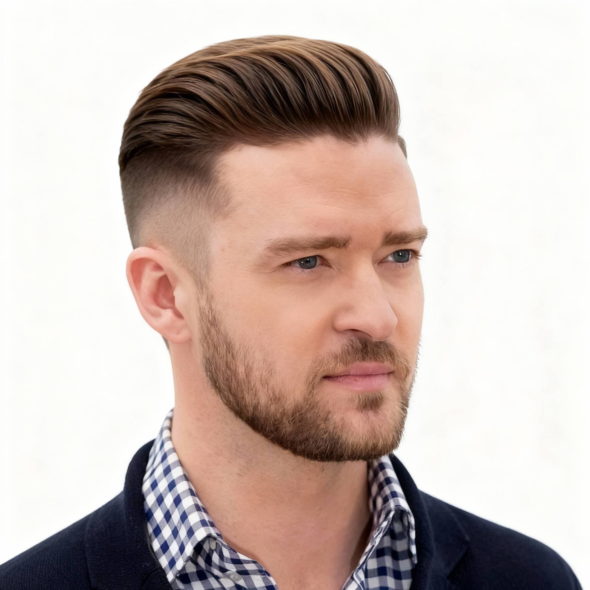 Taper Faded Combover