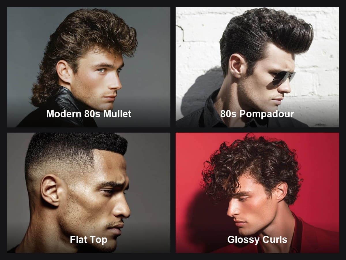 Eighties Men’s Hairstyles: 8 Cuts That Still Work Today