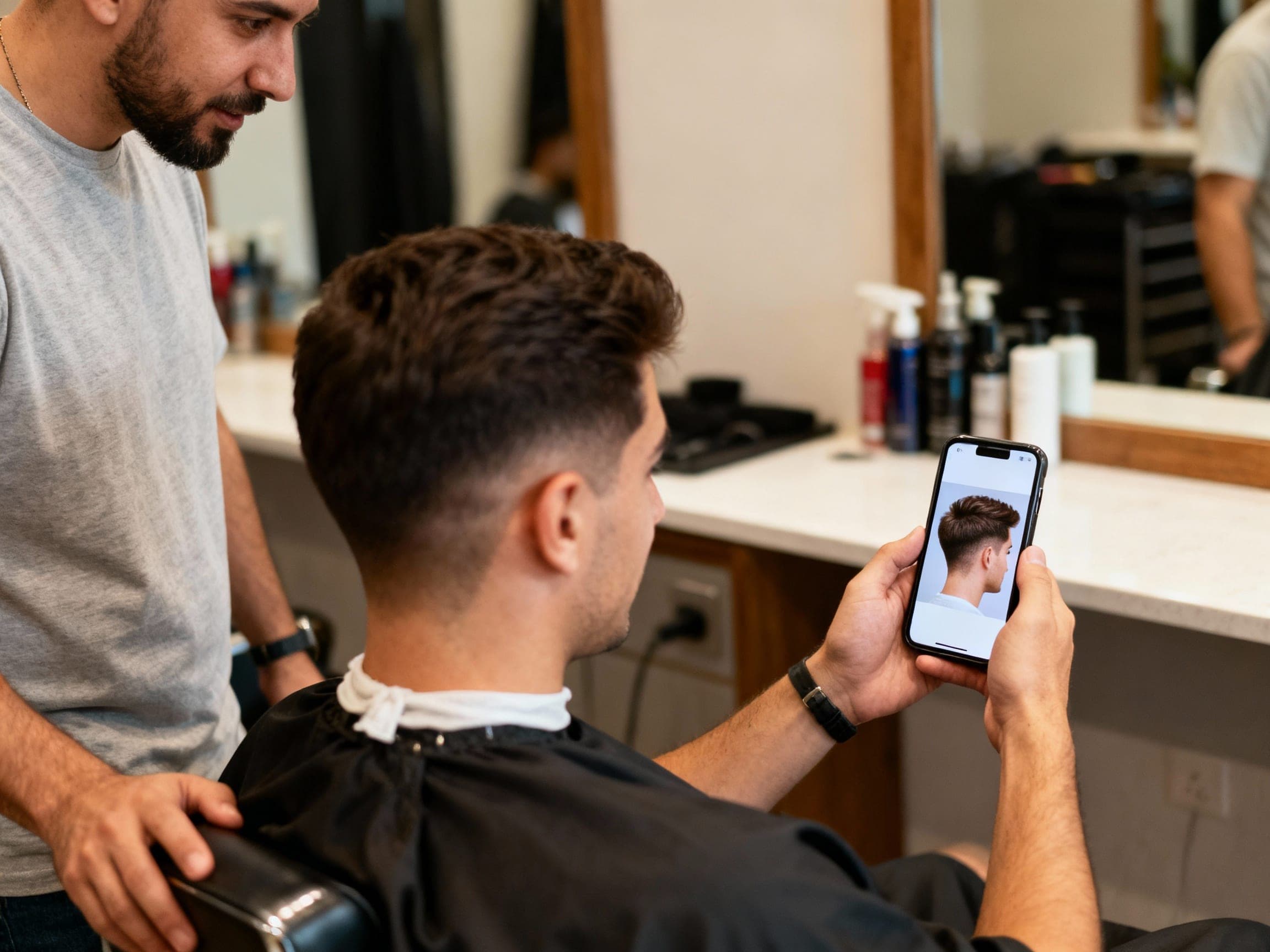 Hair Cutting Style Image Man: Bridging the Gap Between Vision and Reality