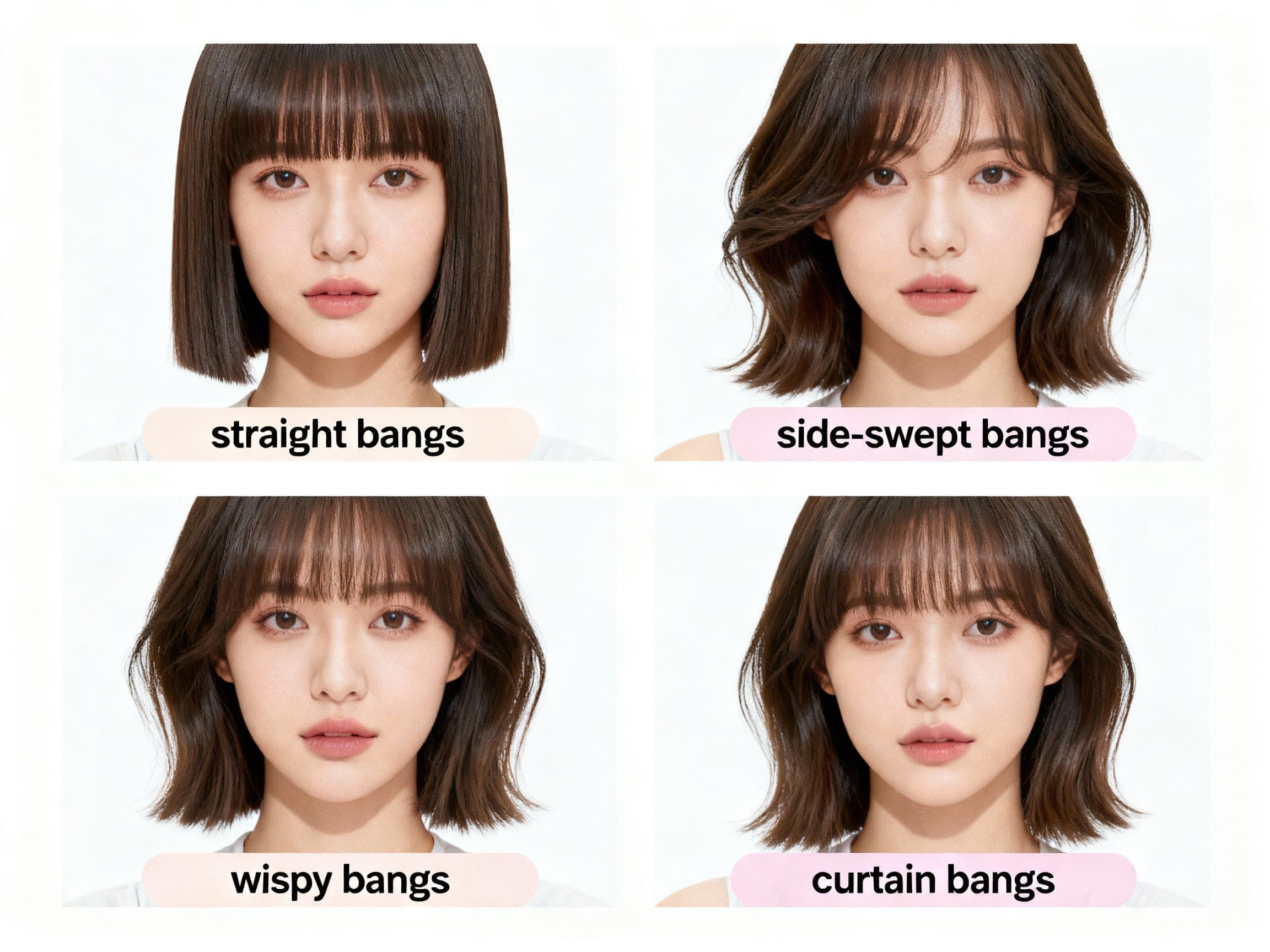 Medium Hairstyles with Fringe – Your Ultimate Guide to Chic Bangs