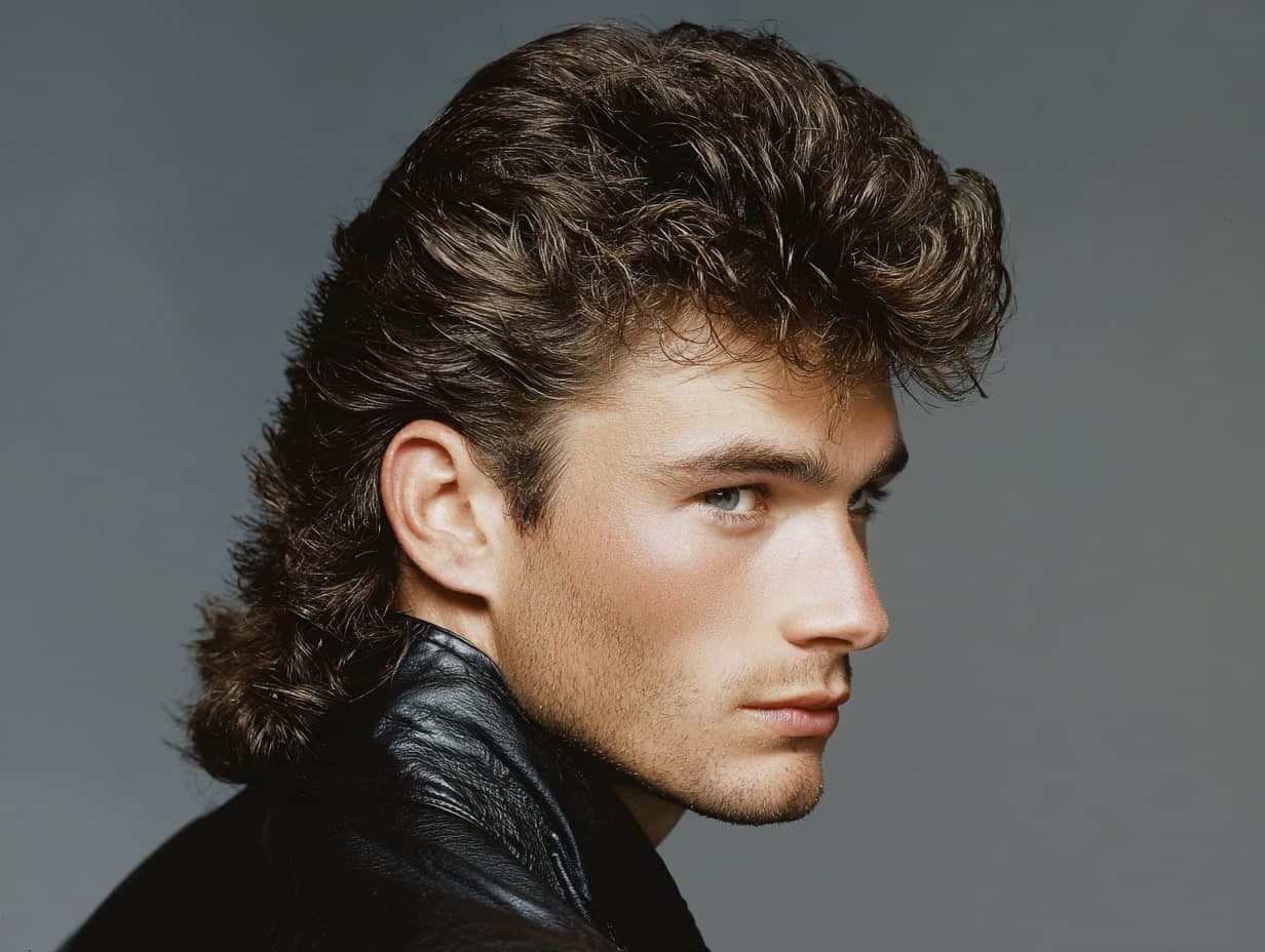 Modern 80s Mullet