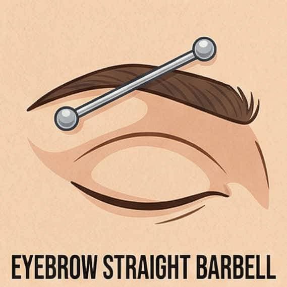 Eyebrow Straight Barbell