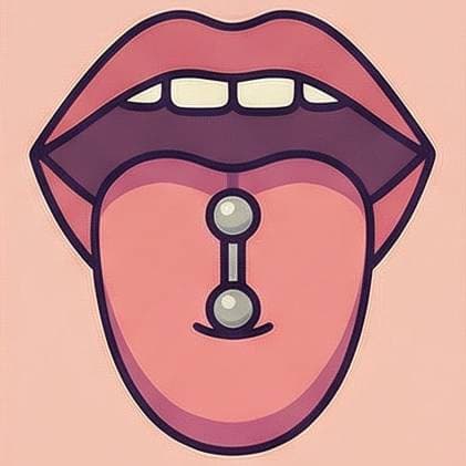 Short Tongue Barbell