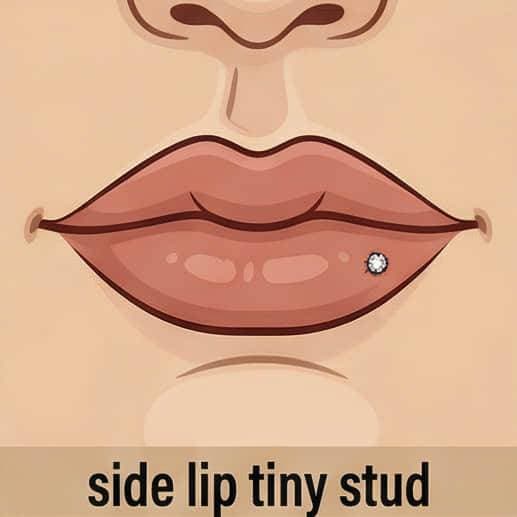 Side Lip Tiny Stud