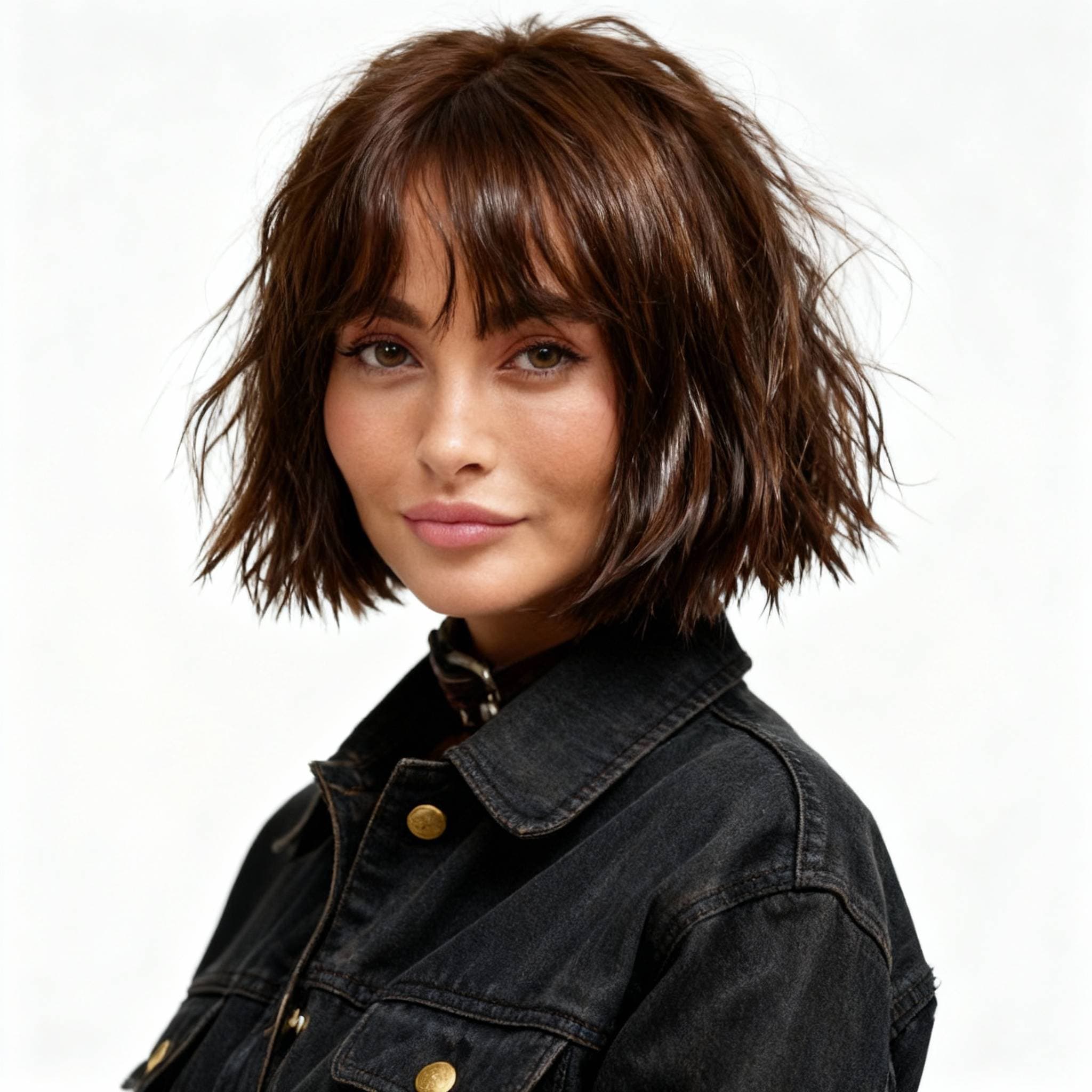 Tousled Deconstructed Bob