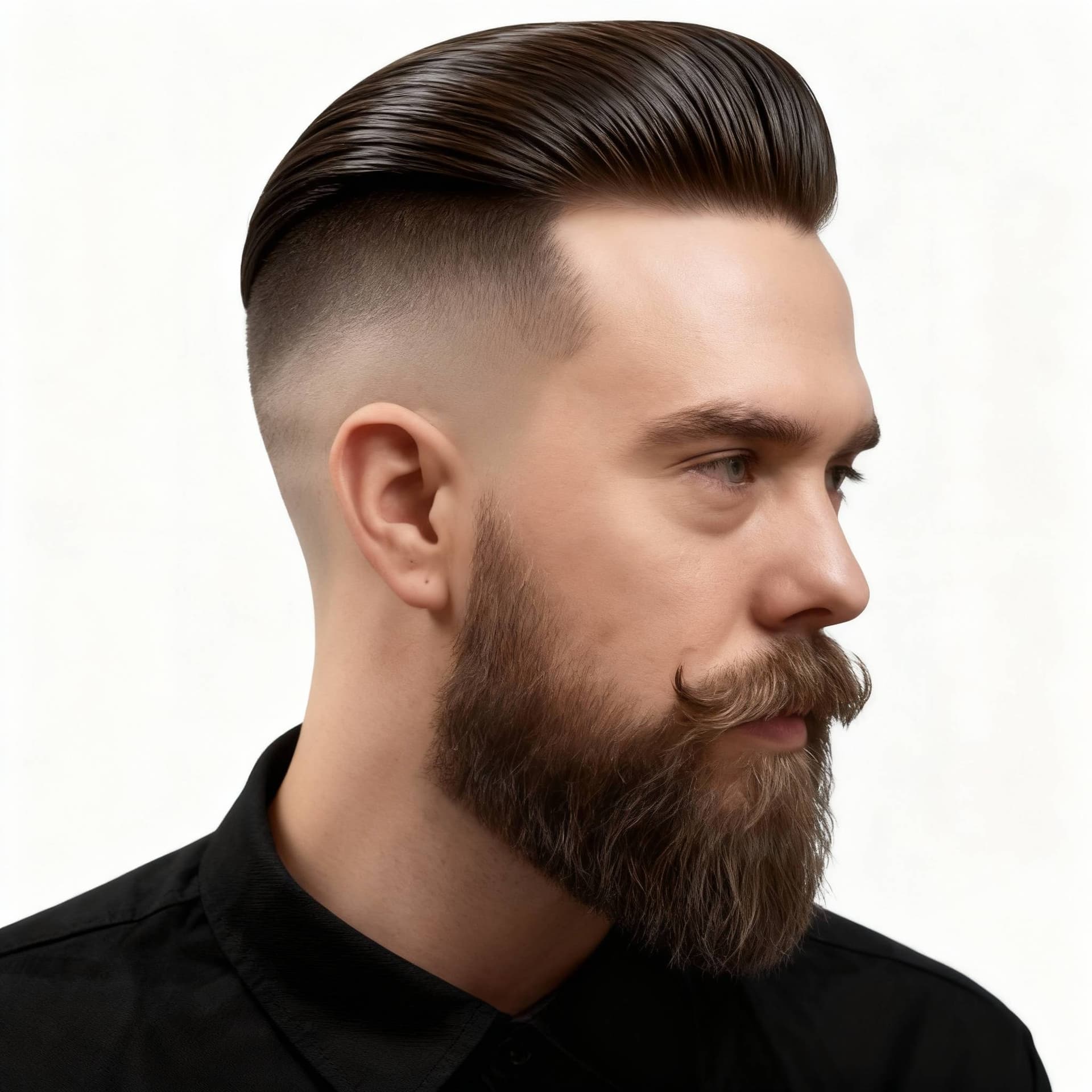 Slicked-Back Undercut