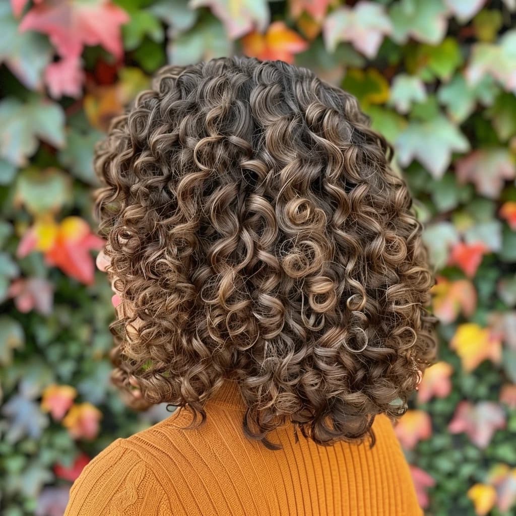 Tight Perched Curls