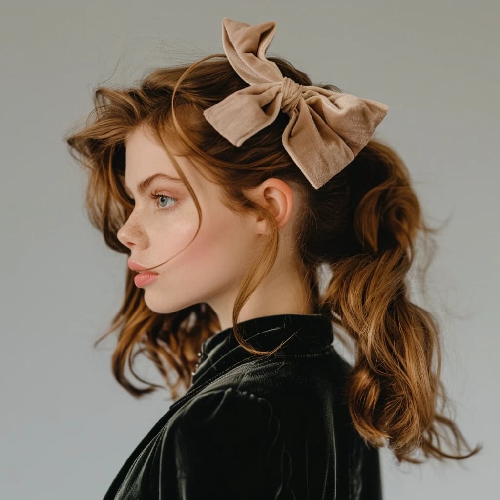 Vintage Velvet Ribbon Accessory