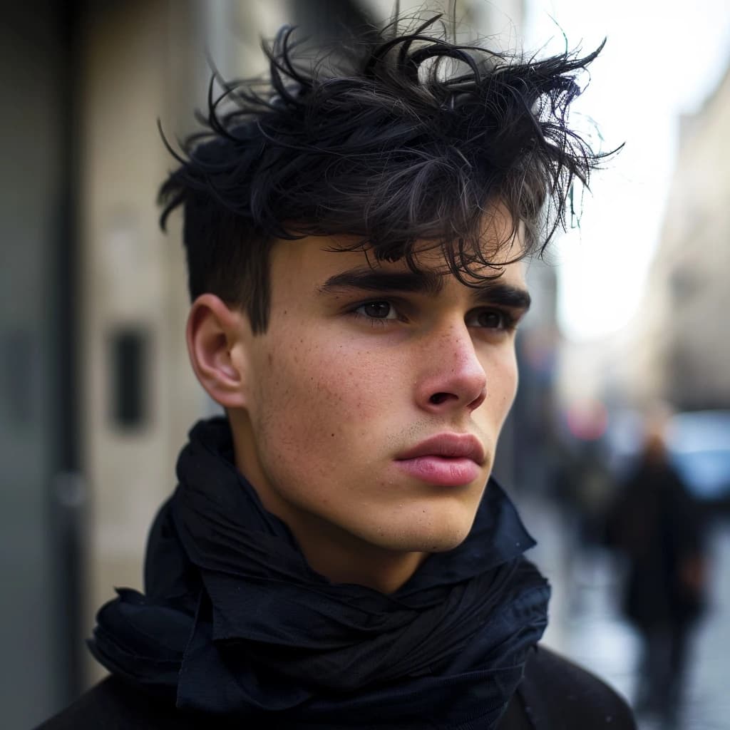 Coupe au Carré Effilée