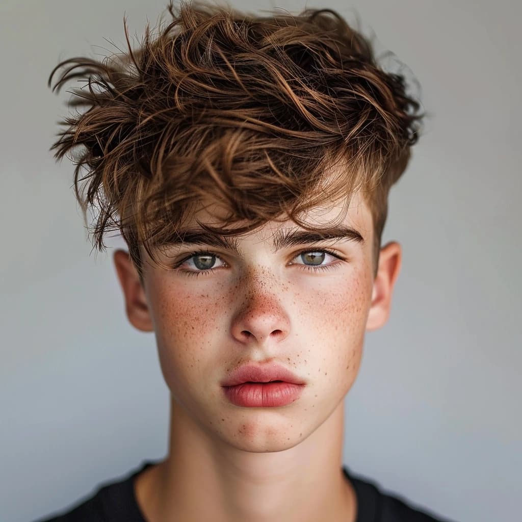 Messy Textured Fringe