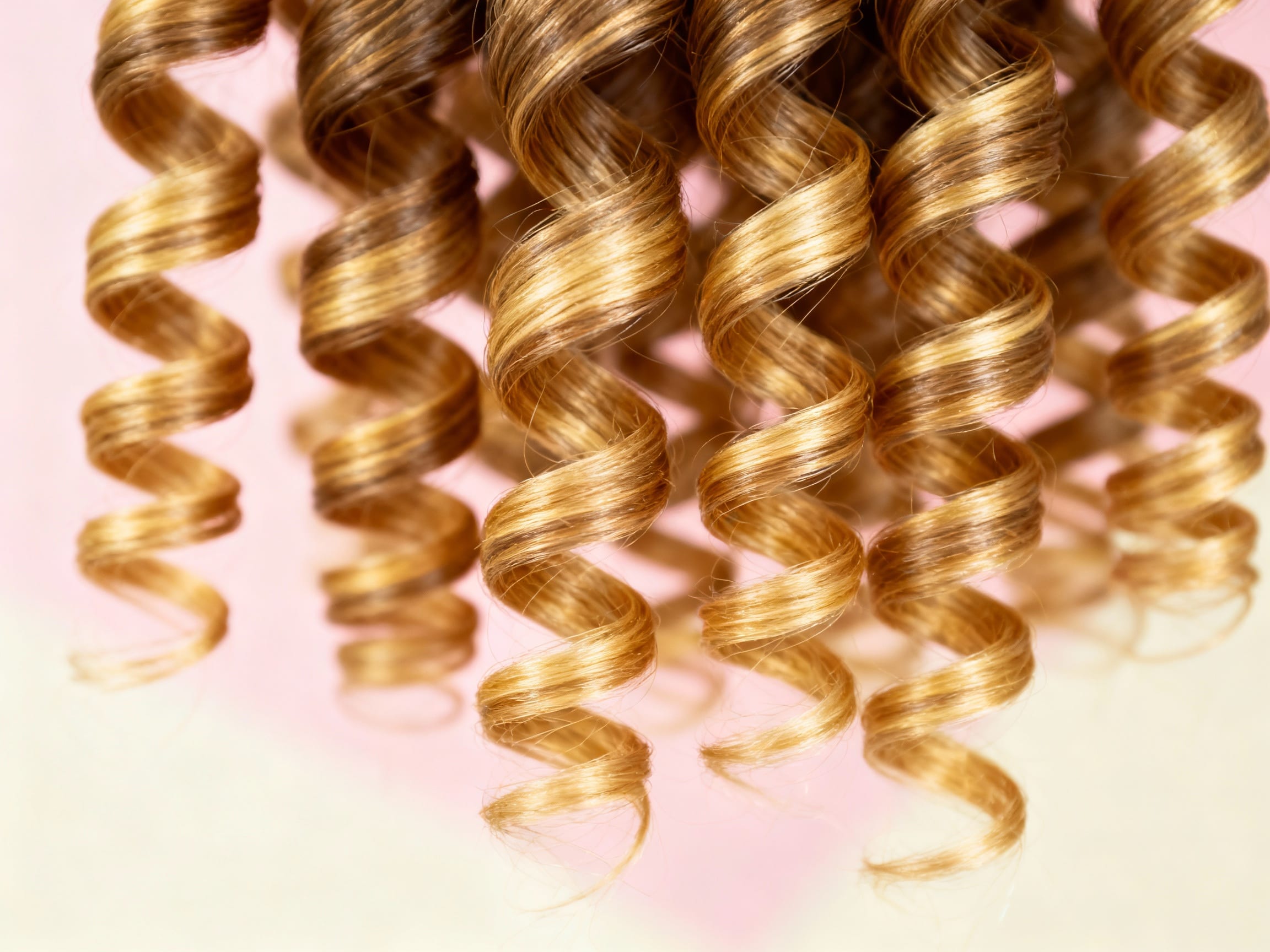 defined healthy curls