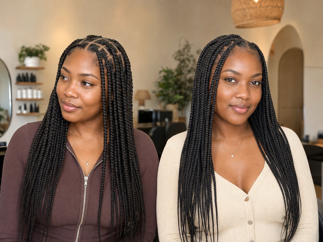 Knotless vs. Box Braids: Which Is Better for Your Hair?